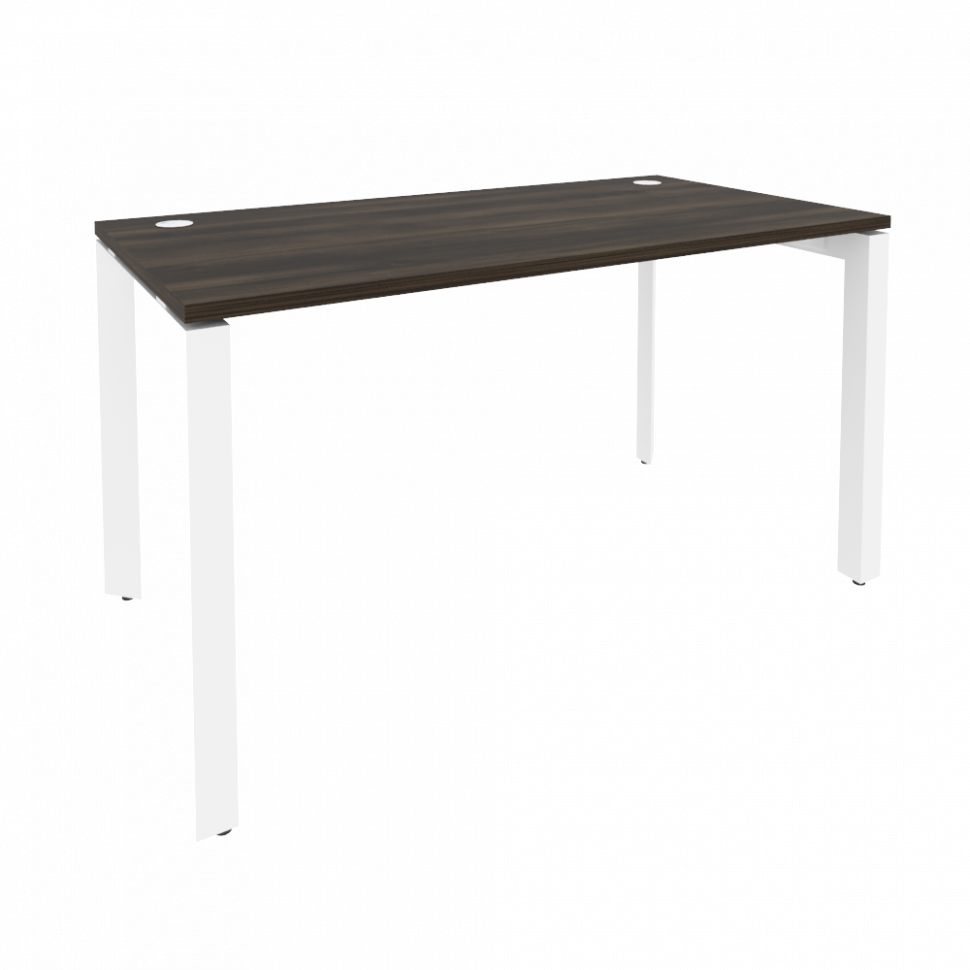 Onix Стол рабочий на П-образном м/к O.MP-SP-3.7 Дуб Мали/Металл Белый 1380*720*750