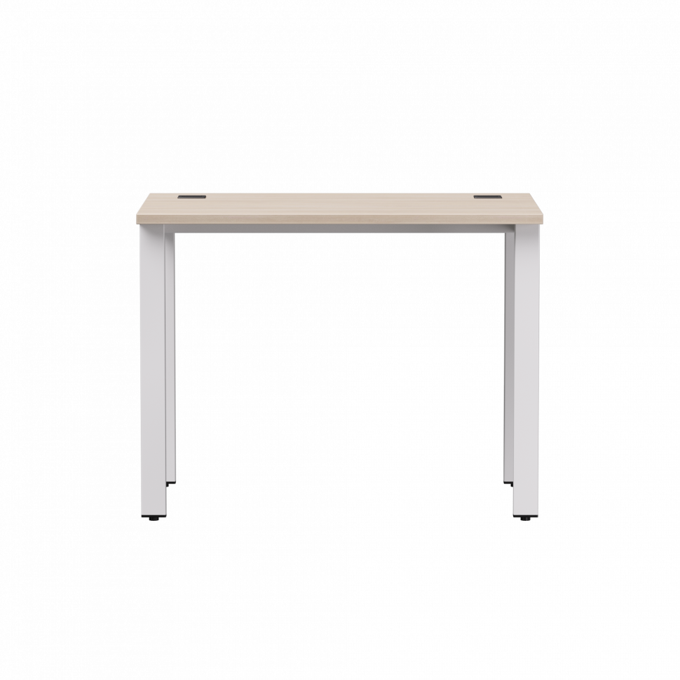 Стол прямой Everprof EVO (ЭВО) на металлокаркасе 980х670х755 мм Дуб Соната/Белый