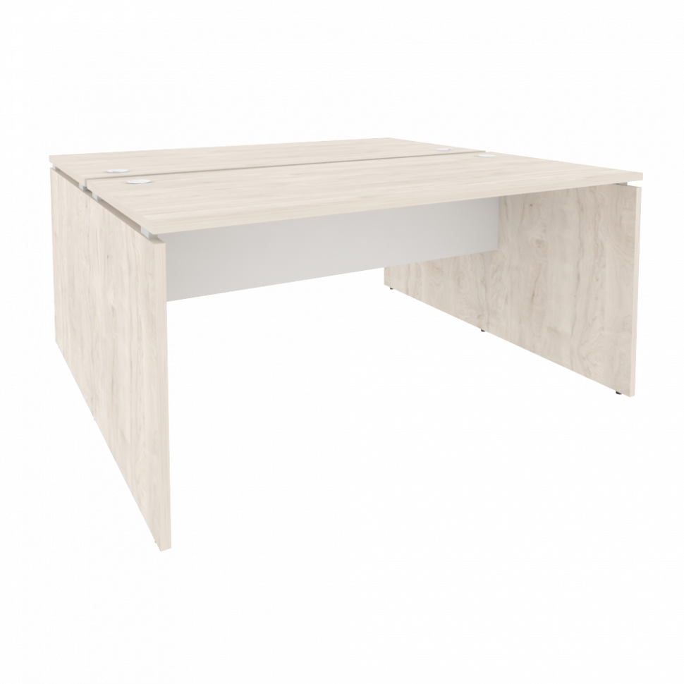 Onix Рабочая станция O.D.RS-2.4.7 Денвер Светлый/Белый Бриллиант 1580*1475*750