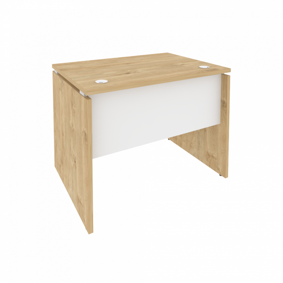 Onix Стол письменный O.SP-1.7 Тиквуд Светлый/Белый Бриллиант 980*720*750