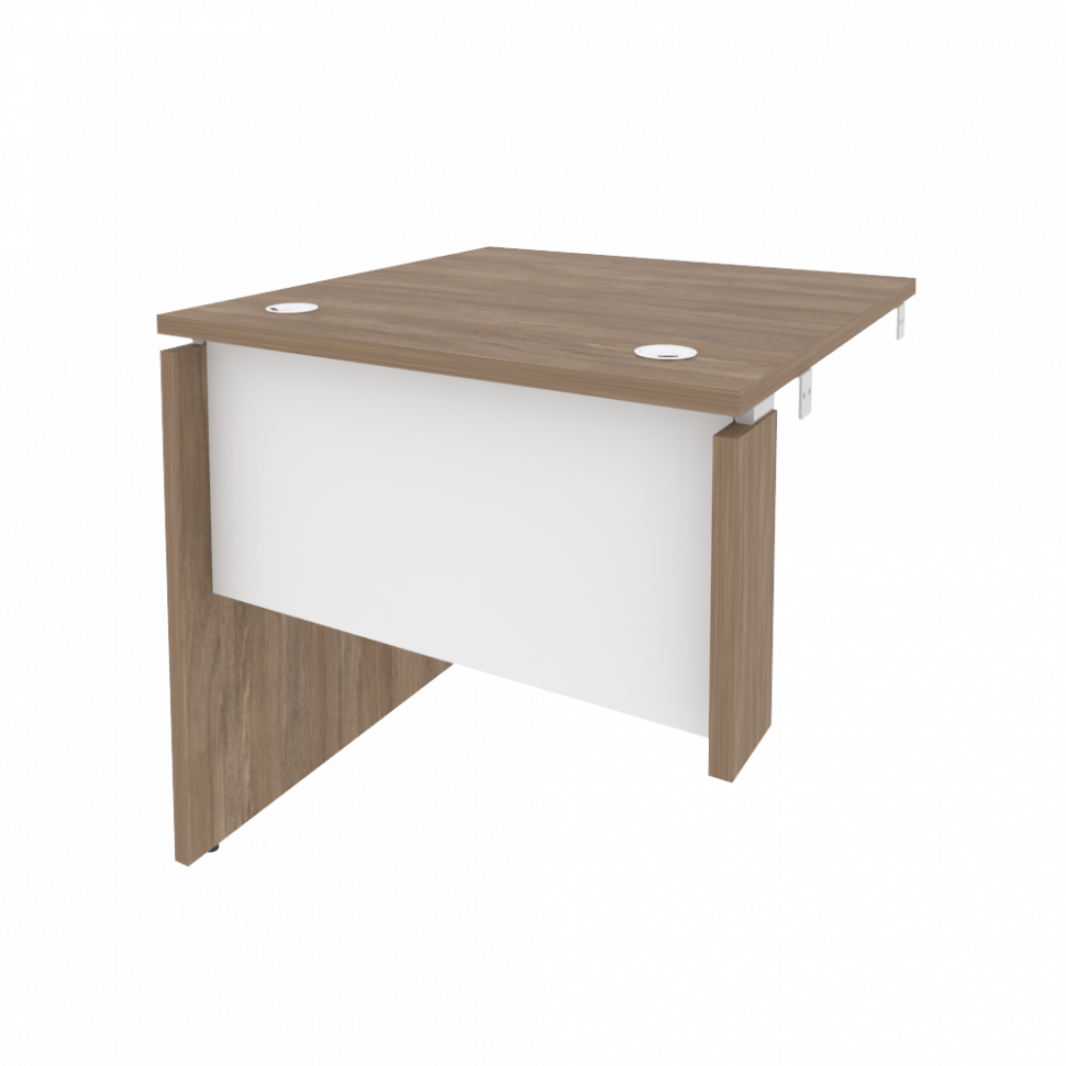 Onix Стол-приставка левый к опорным элементам O.SPR-0.8 (L) Дуб Аризона/Белый Бриллиант 780*800*750 Onix Стол-приставка левый к опорным элементам O.SPR-0.8 (L) Дуб Аризона/Белый Бриллиант 780*800*750