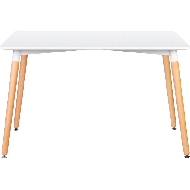 Стол обеденный 0MX_LO_DOBRIN SERRA WIDE LMZL-TD-04_LB-MTR_MDF св.бук/ст.бел