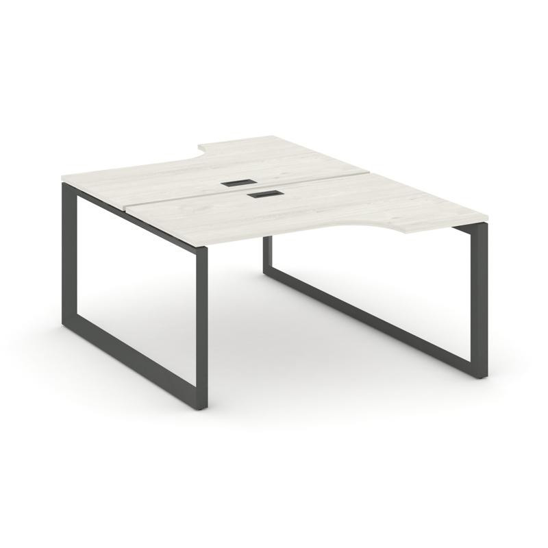 Style Project Рабочая станция эргономичная SN-59O.DRPA-002 Дуб Наварра/Металл Антрацит/Черный Заглуш