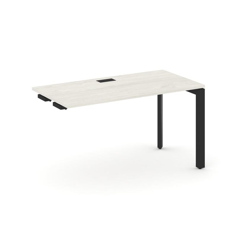 Style Project Стол-приставка к опор. элем. SN-59P.OPRS-002 Дуб Наварра/Металл Черный/Черный Заглушка