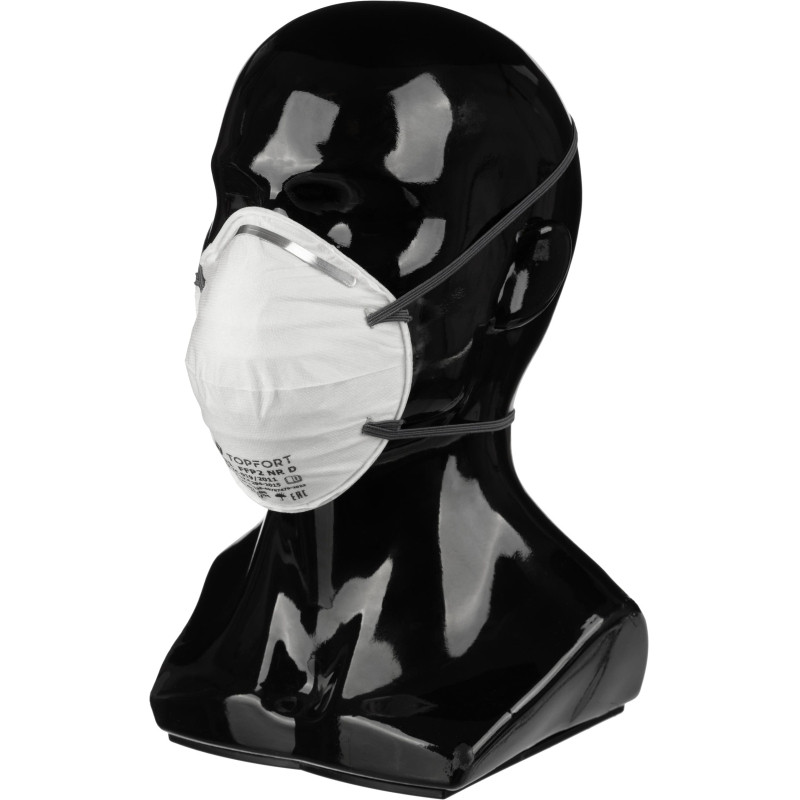 Полумаска фильтрующая TOPFORT 221 FFP2 до 12ПДК 10шт/уп