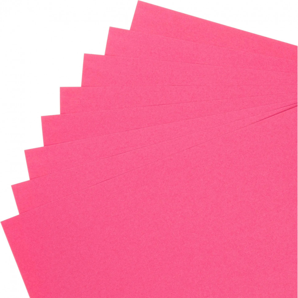 Бумага цветная Attache (розовый интенсив), 80г, А4, 100  л