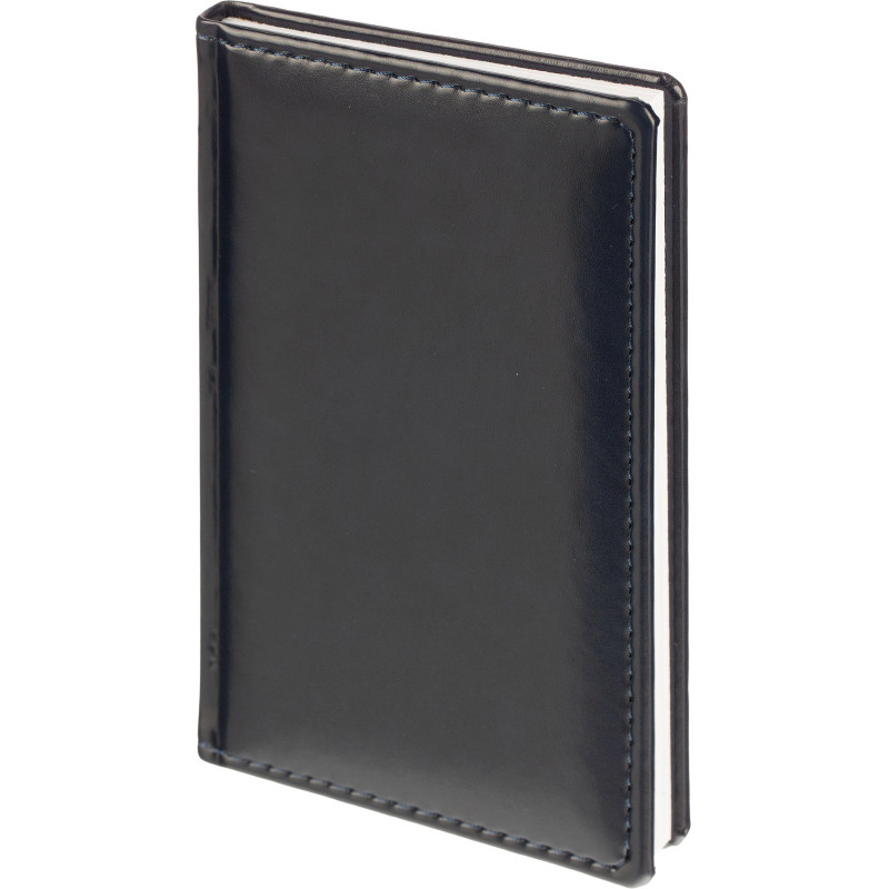 Еженедельник датированный 2026 АТТАСНЕ 64л, 90х160мм, карм.верт, Каньон син