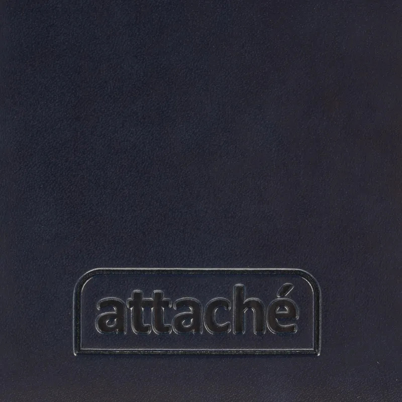 Еженедельник датированный 2026 АТТАСНЕ 64л, 90х160мм, карм.верт, Каньон син