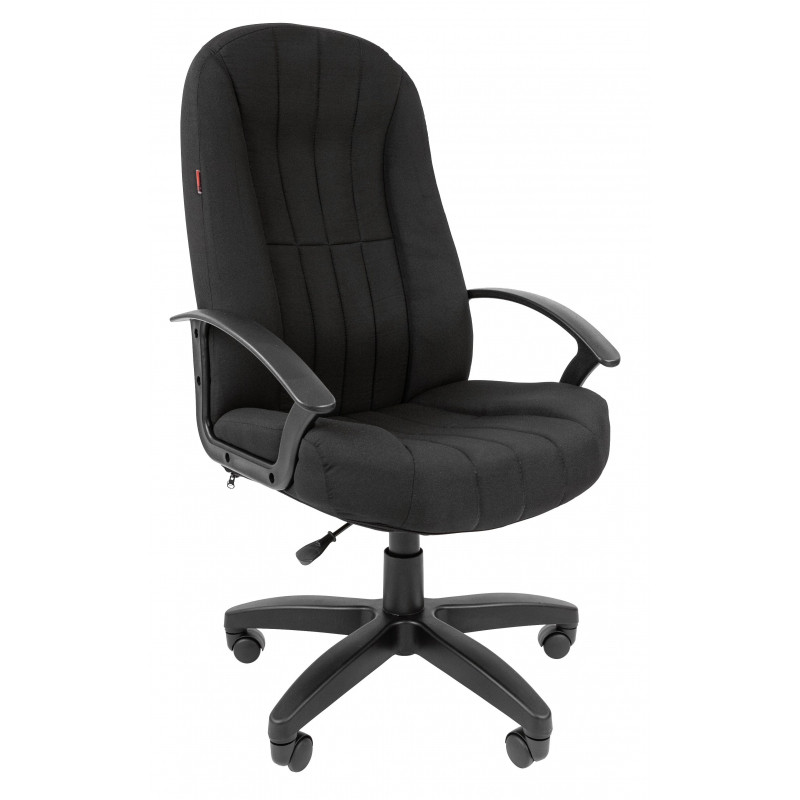 Кресло VT_EChair-685 LT ткань черный пластик