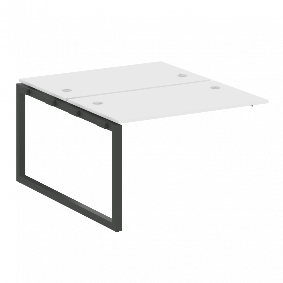 Metal System Quattro Проходной элемент рабочей станции на О-образном м/к 50БО.ПРС-СП-2.2 Белый/Метал Metal System Quattro Проходной элемент рабочей станции на О-образном м/к 50БО.ПРС-СП-2.2 Белый/Метал