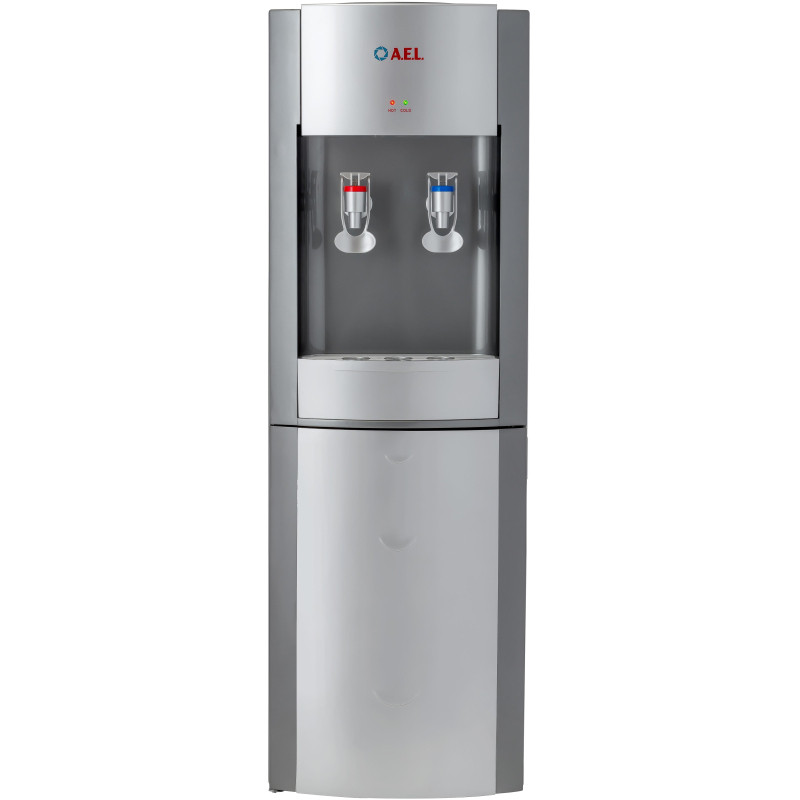 Кулер для воды AEL LD-AEL-28 cool grey/silver напольный электронное охлажд