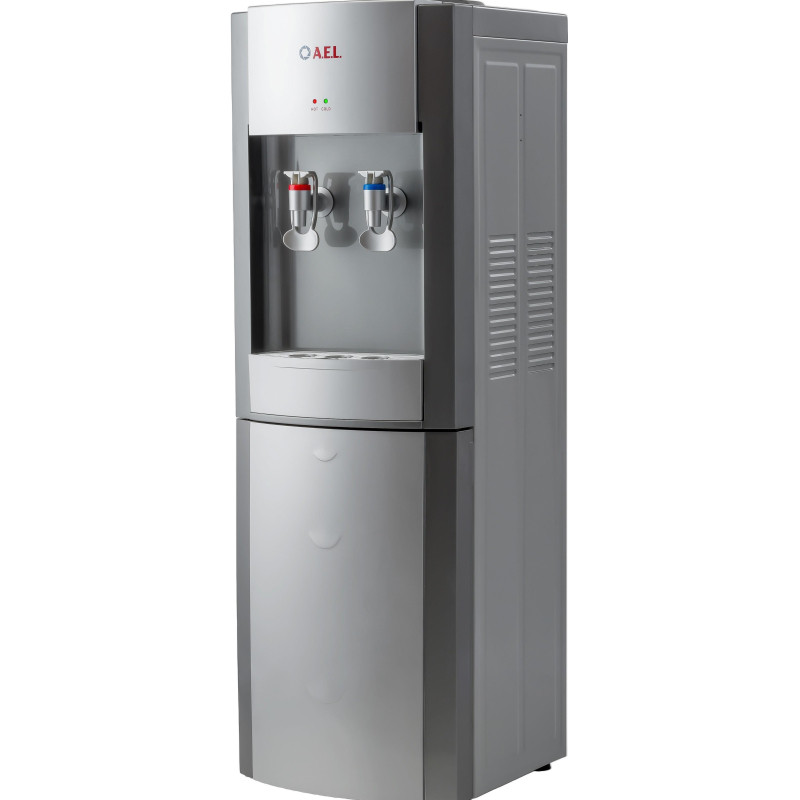 Кулер для воды AEL LD-AEL-28 cool grey/silver напольный электронное охлажд