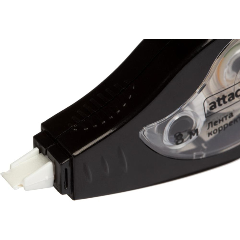 Корректирующая лента 5ммx8м Attache Black &amp; White черный корпусбелый колп