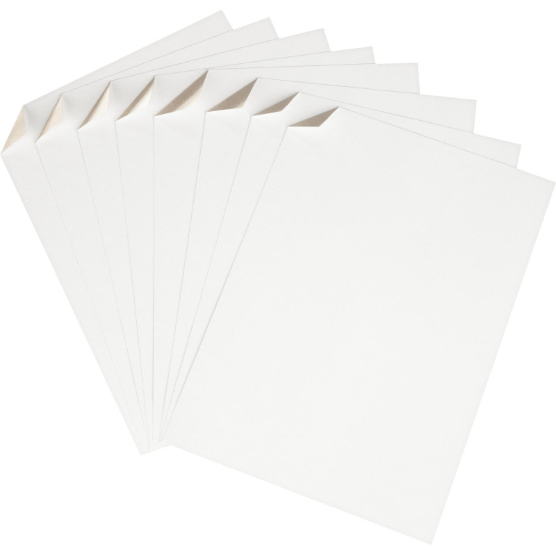 Картон белый 8л, А4 немелованный Отличник