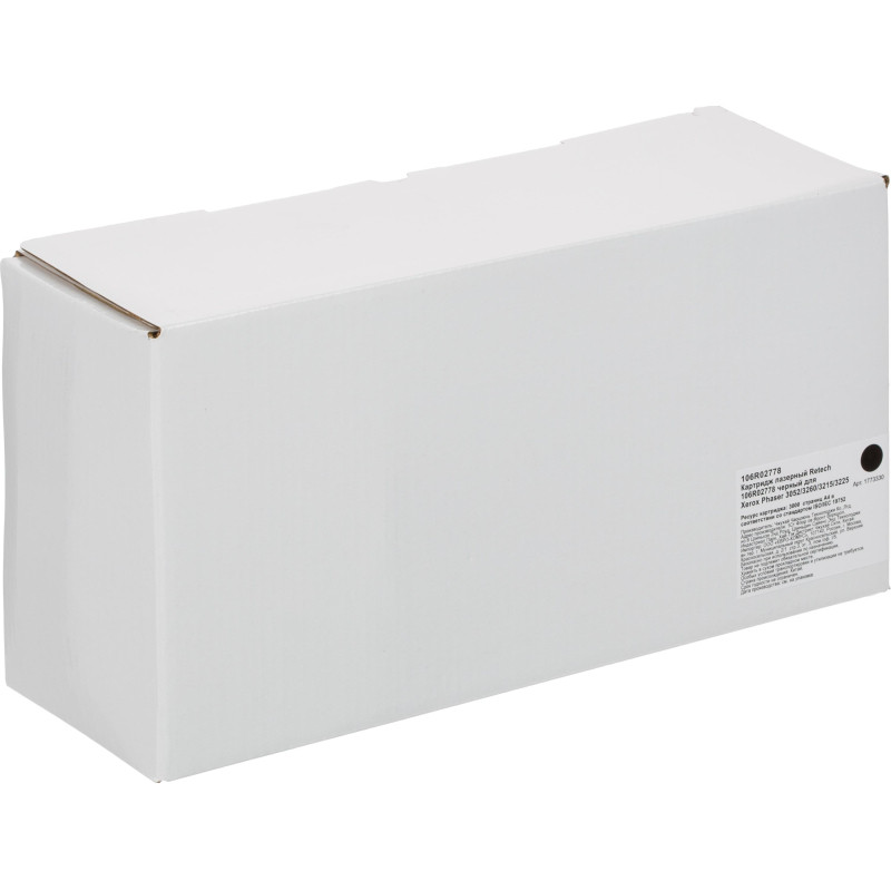 Картридж лазерный Retech 106R02778 чер.для Xerox Phaser 3052/3260/3215/3225