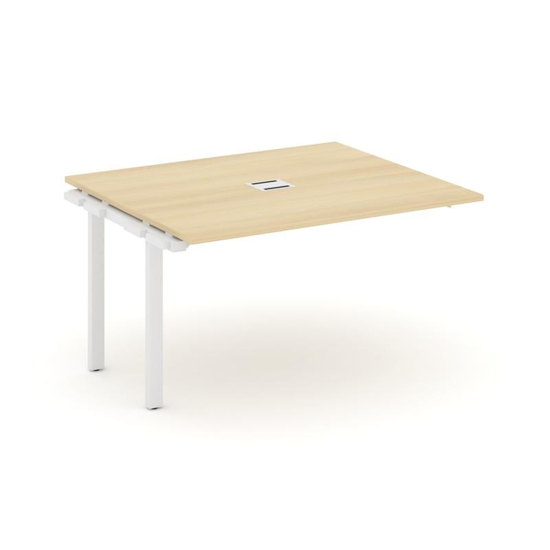 Style Project Проходной наб. элем. перег. стола SN-59P.NSPRG-032 Акация Лорка/Металл Белый 1180*1180