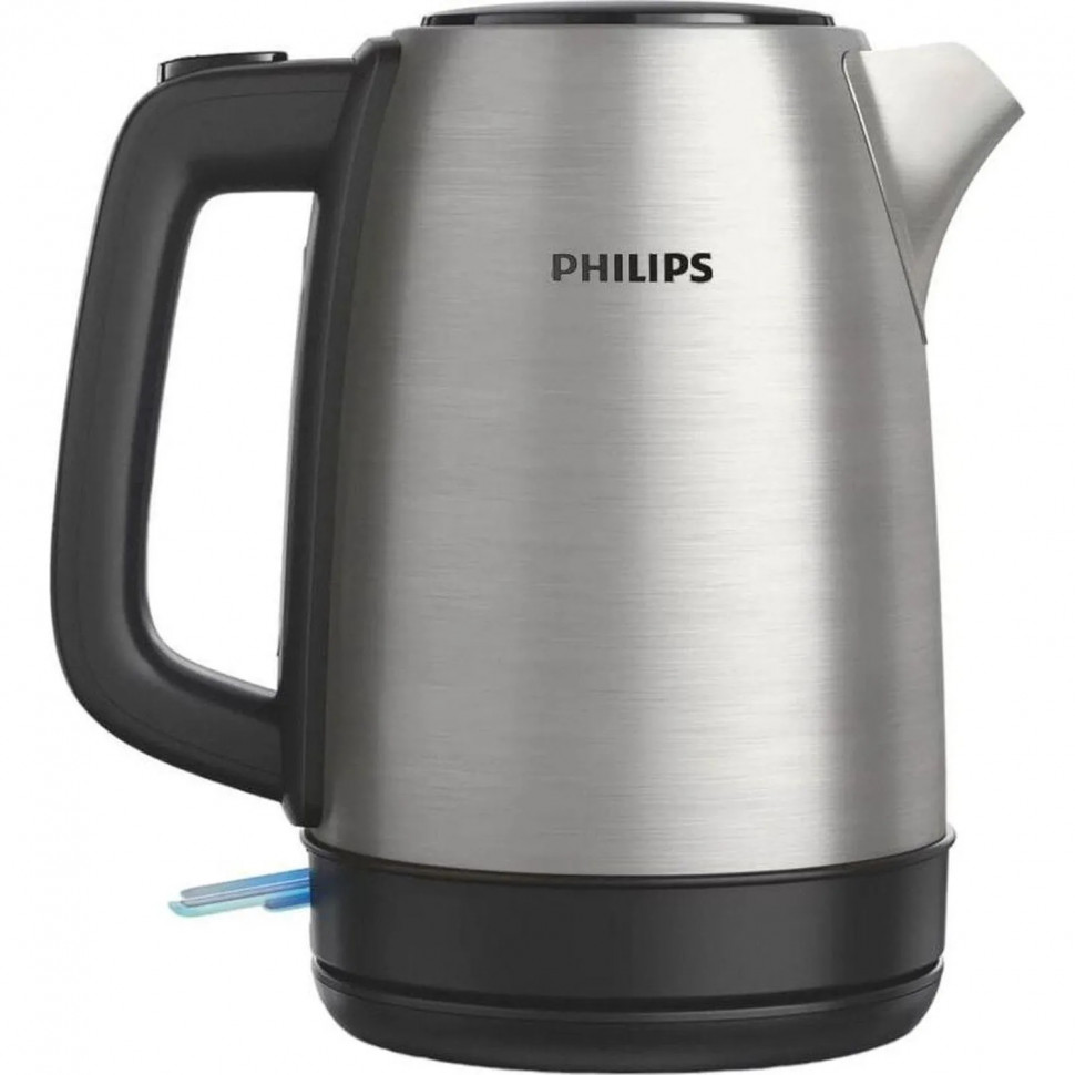 Чайник Philips HD9350/90, 2200Вт, 1,7л, нерж/черн. пластик
