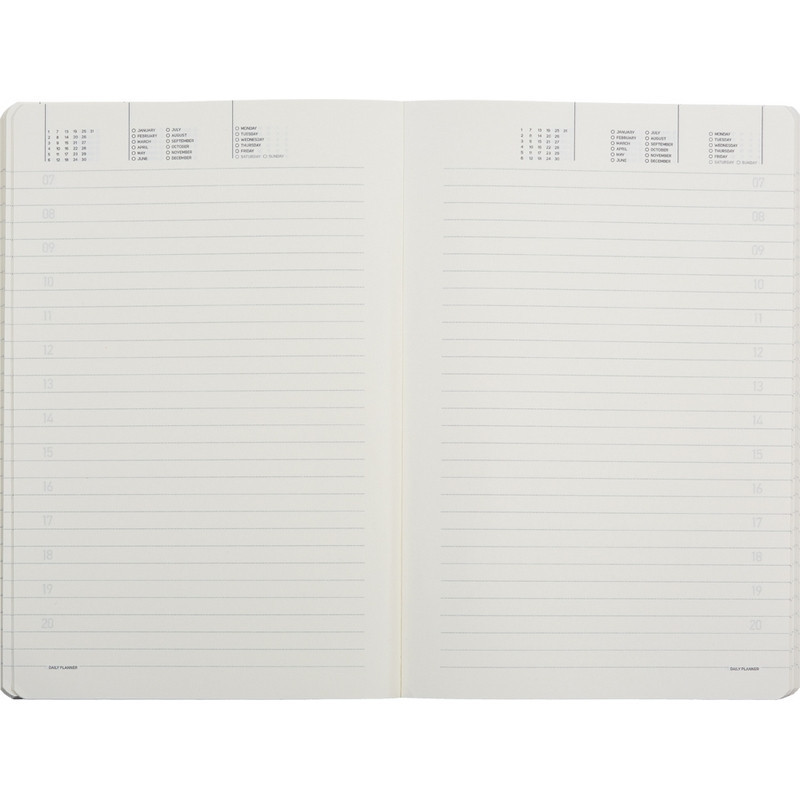 Ежедневник недатированный А5, 136л, MEGAPOLIS FLEX черный 3-531/04