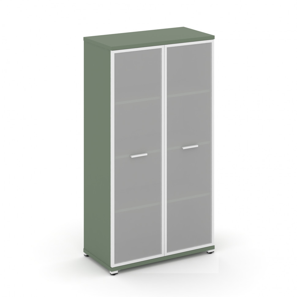 Concept Шкаф 1 широкая секция, 4 ниши CN.STS-416 RMW W Кобо/Металл Белый/Сатин 836*420*1554