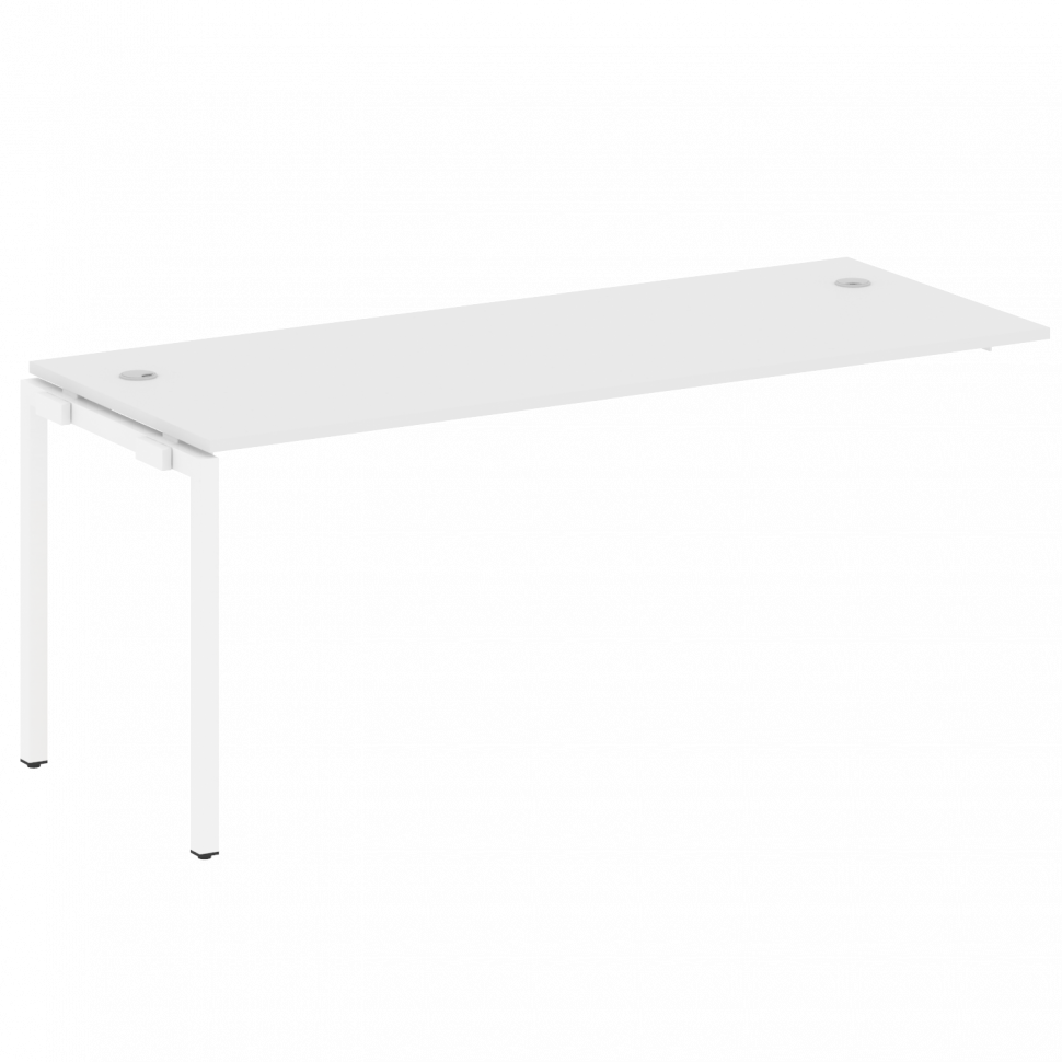 Metal System Quattro Проходной элемент рабочей станции на П-образном м/к 40БП.ПРС-СП-1.5 Белый/Метал Metal System Quattro Проходной элемент рабочей станции на П-образном м/к 40БП.ПРС-СП-1.5 Белый/Метал