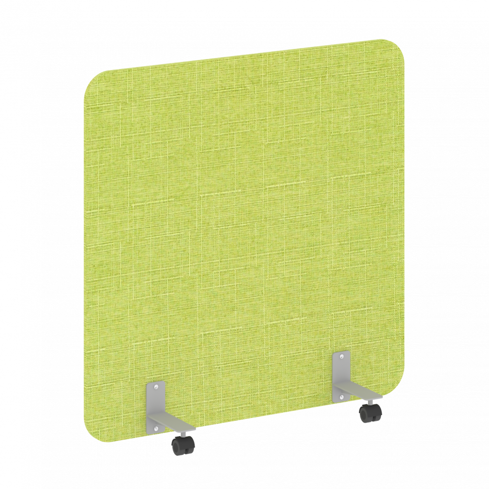 R-line soft Перегородка на металлических опорах, на роликах AP.R-120-120 Romeo 07/Металл Серый 1200*