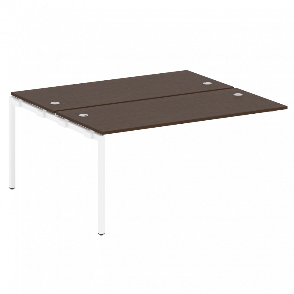 Metal System Quattro Проходной элемент рабочей станции на П-образном м/к 40БП.ПРС-СП-2.4 Венге Цаво/ Metal System Quattro Проходной элемент рабочей станции на П-образном м/к 40БП.ПРС-СП-2.4 Венге Цаво/