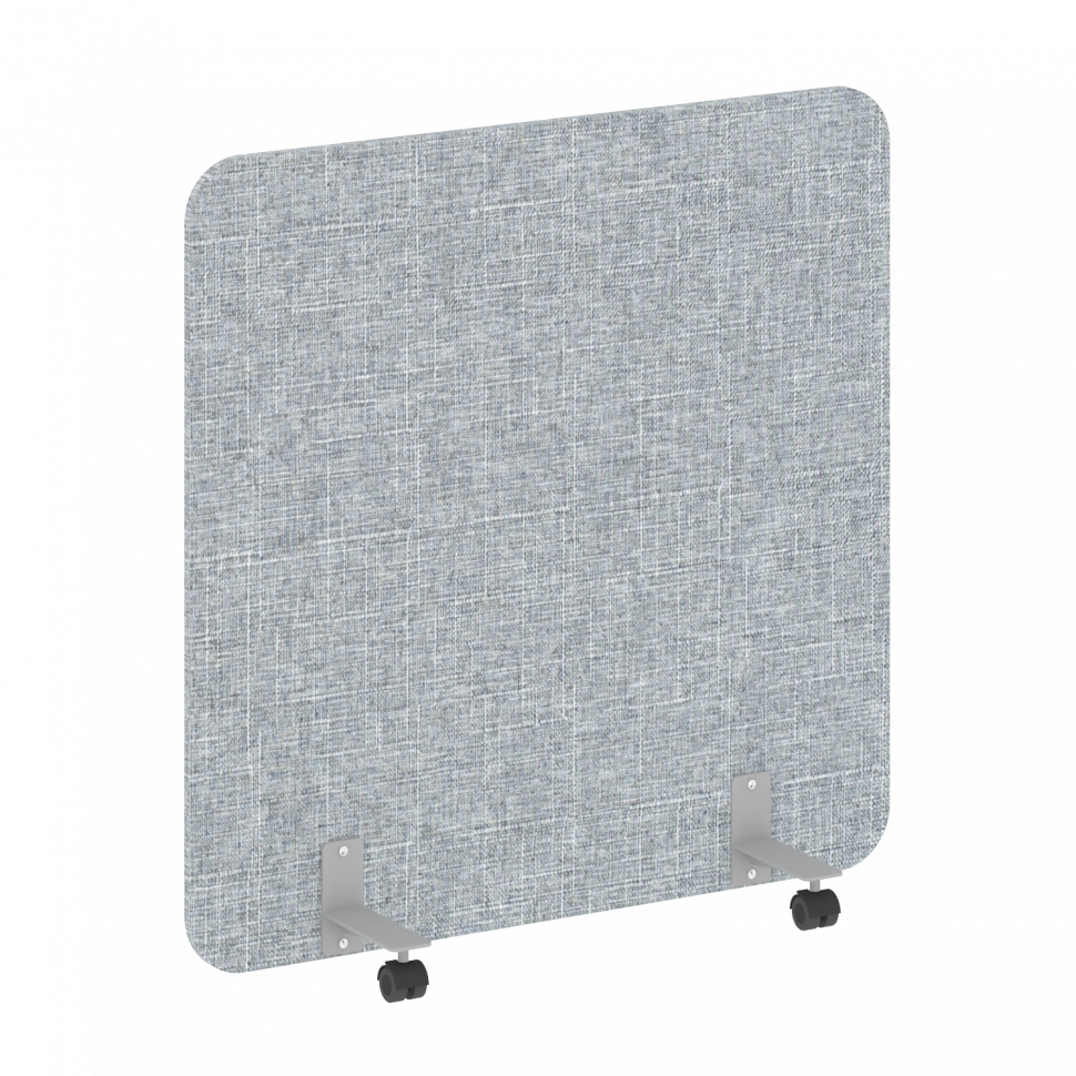 R-line soft Перегородка на металлических опорах, на роликах AP.R-120-120 Romeo 13/Металл Серый 1200*