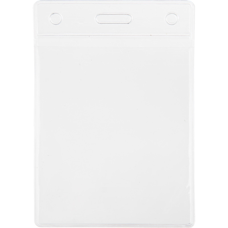 Бейдж Attache Economy 138x96 150мкм,шнурок 45см син, вкладыш 120x90 5шт/уп