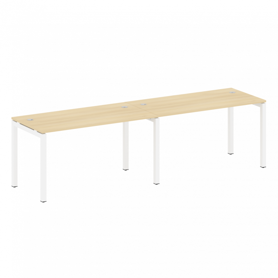 Metal System Quattro Рабочая станция на 2 места на П-образном м/к 50БП.СМ-2.3 Акация Лорка/Металл Бе Metal System Quattro Рабочая станция на 2 места на П-образном м/к 50БП.СМ-2.3 Акация Лорка/Металл Бе