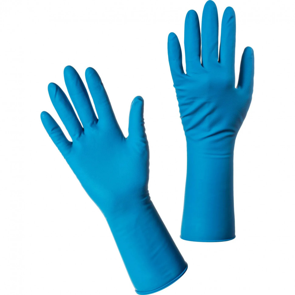 Перчатки латекс Deltagrip High Risk (M) 25пар./уп,ПС