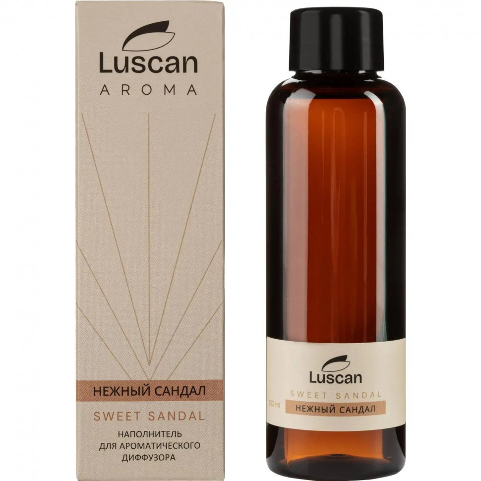Наполнитель аромадиффузор  Luscan  Нежный сандал 100 мл