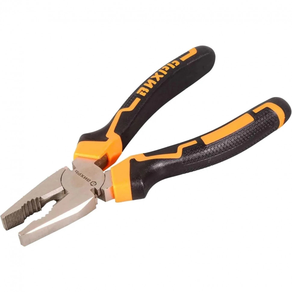 Плоскогубцы (пассатижи), 180мм., никел., двухк. рукоятки, Вихрь73/6/3/7