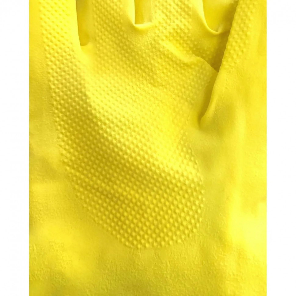 Перчатки MitRa Professional КЩС желтые, р.M (12 пар/уп.)