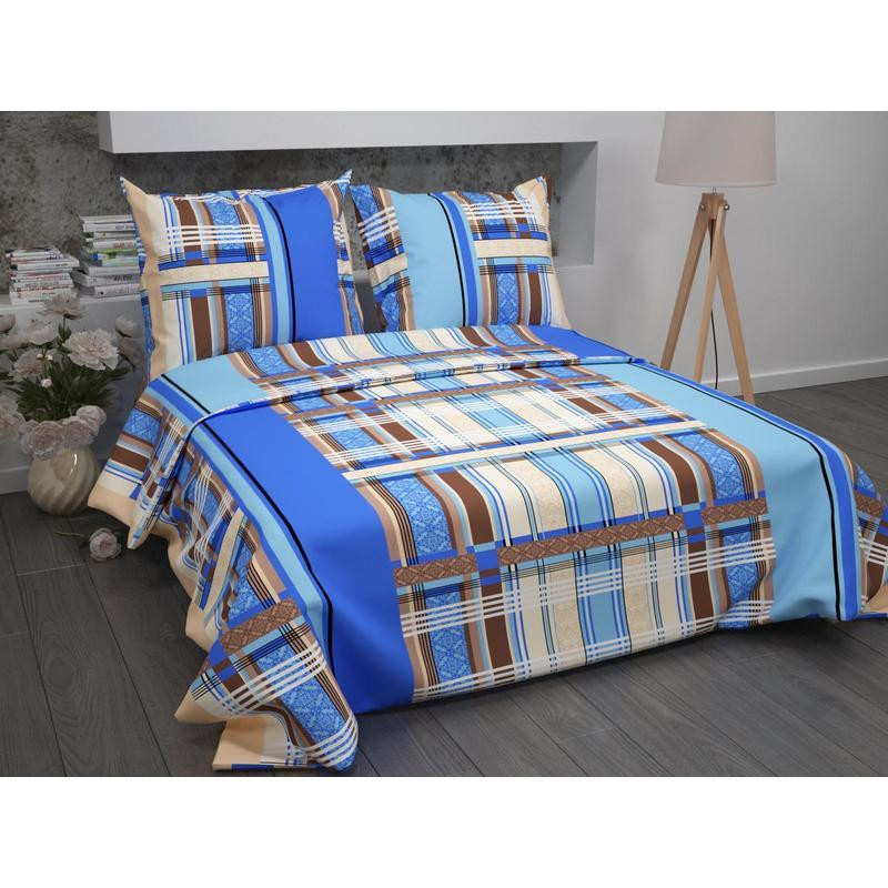 Постельное белье 1,5сп набивн.бязь 140г/м2 (нав.70х70 2шт.), микс