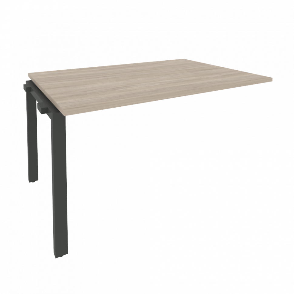Onix Проходной наборный элемент переговорного стола O.MP-NPRG-3 Дуб Аттик/Металл Антрацит 1380*980*7 Onix Проходной наборный элемент переговорного стола O.MP-NPRG-3 Дуб Аттик/Металл Антрацит 1380*980*7