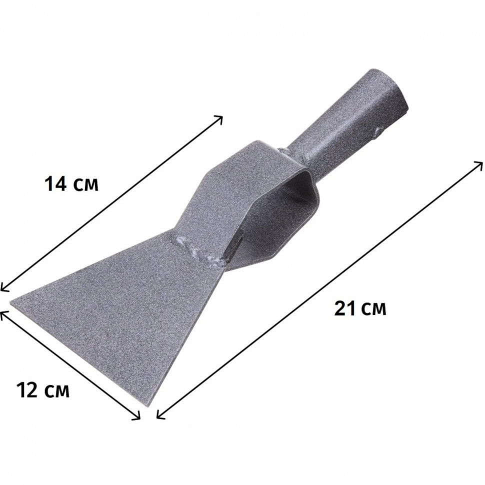 Ледоруб -топор сварной с тулейкой б/черенка Б-2 10 ЗИ-00204с тулейкой 0,4кг