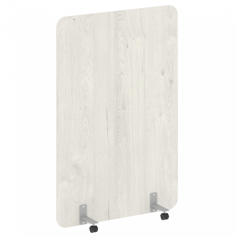 R-line Перегородка на металлических опорах, на роликах DP.R-120-180 Дуб Наварра/Металл Серый 1200*18