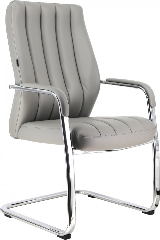 Премиум кресло Everprof Tokyo (Токио) CF Экокожа Серый