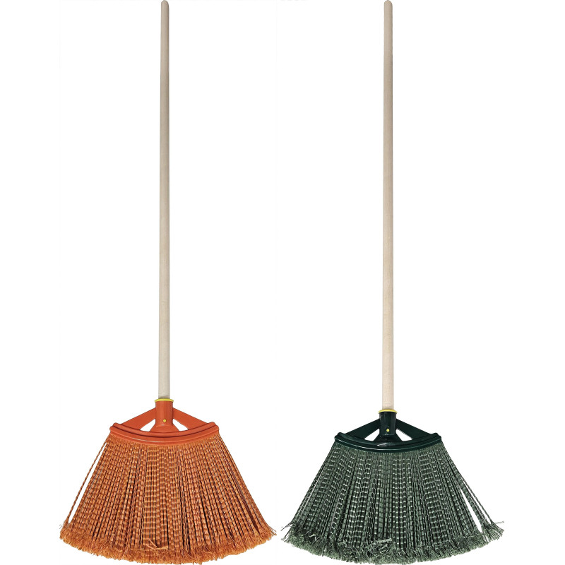 Метла ОПТИМА на деревянном черенке 1сорта