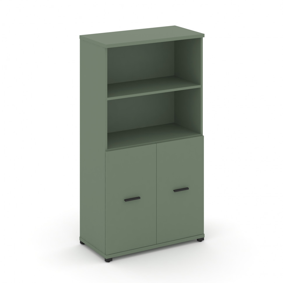 Concept Шкаф 1 широкая секция, 4 ниши CN.STS-411 B Кобо/Металл Черный 836*420*1554