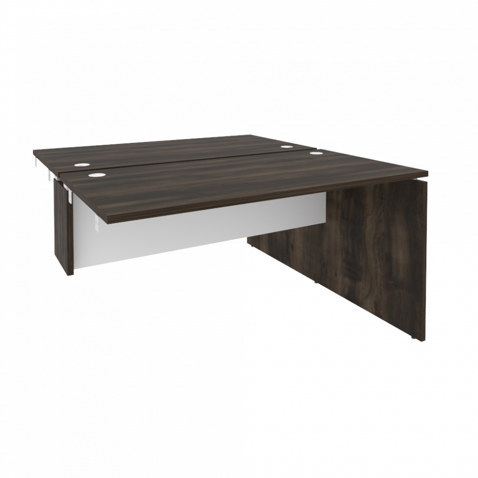 Onix Стол-приставка двойной к опорным элементам O.D.SPR-3.7 Дуб Мали/Белый Бриллиант 1380*1475*750 Onix Стол-приставка двойной к опорным элементам O.D.SPR-3.7 Дуб Мали/Белый Бриллиант 1380*1475*750