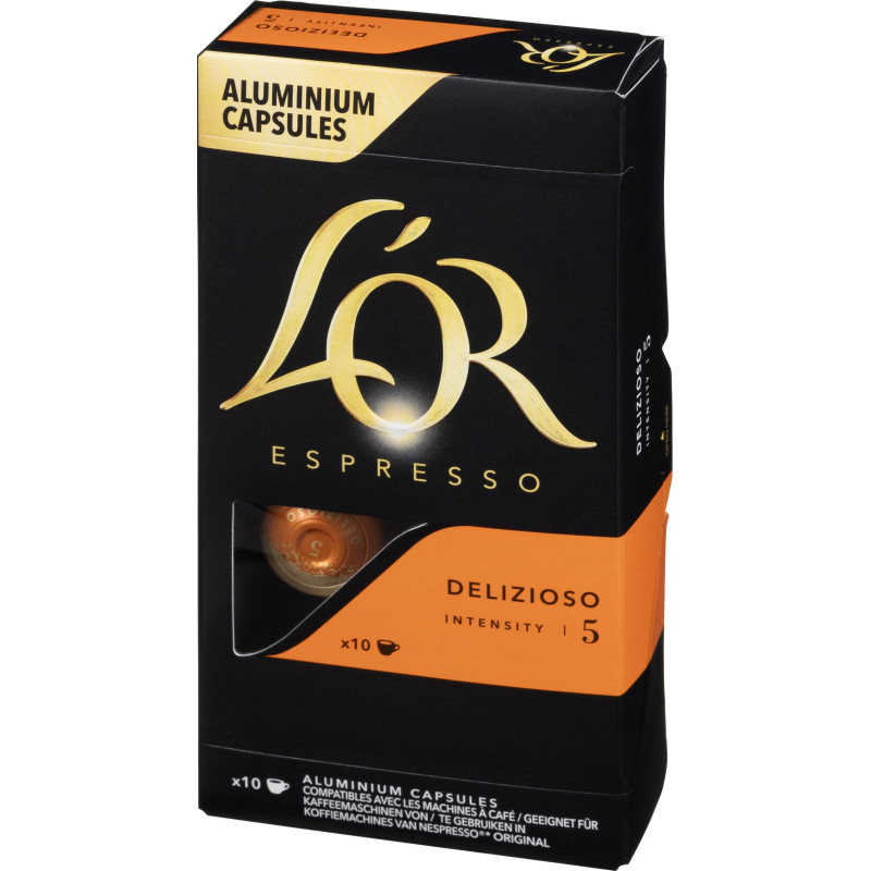 Кофе в капсулах L&#039;OR Espresso Delizioso, 10шт/уп