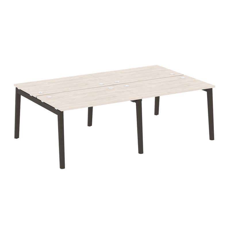 Onix Wood Рабочая станция OW.D.RS-4.2.7 Денвер Светлый/Дуб Темный/Металл Антрацит 2360*1475*750