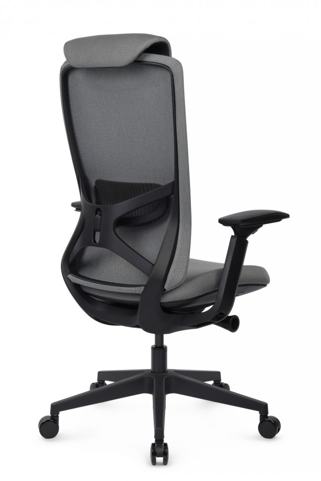 Кресло Gemini EGE-002A Черный пластик/Серый