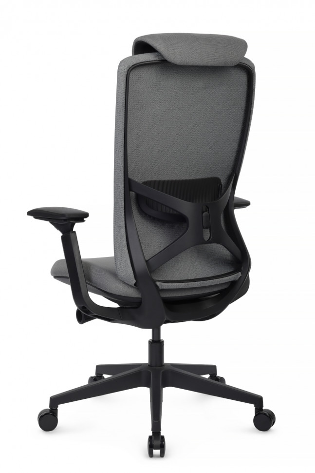 Кресло Gemini EGE-002A Черный пластик/Серый