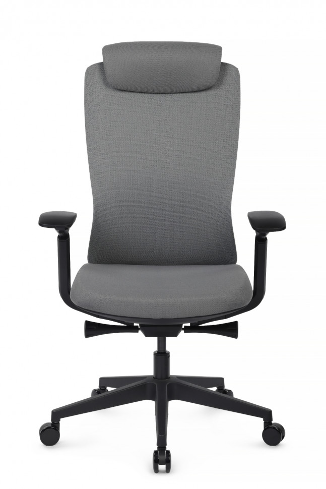 Кресло Gemini EGE-002A Черный пластик/Серый