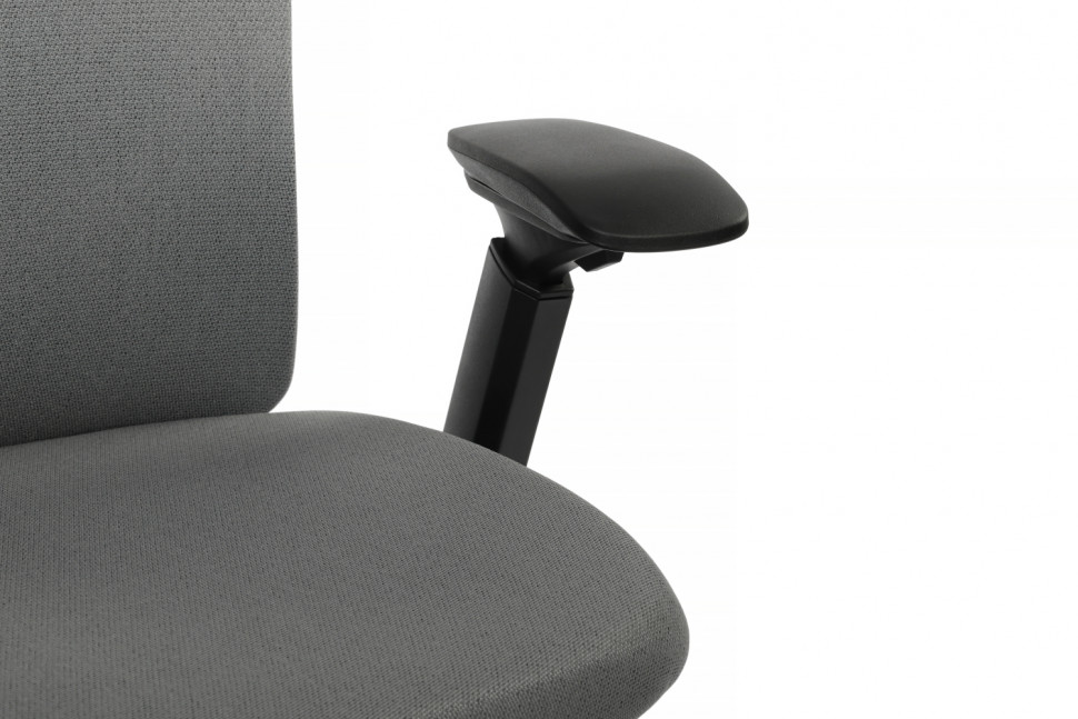 Кресло Gemini EGE-002A Черный пластик/Серый