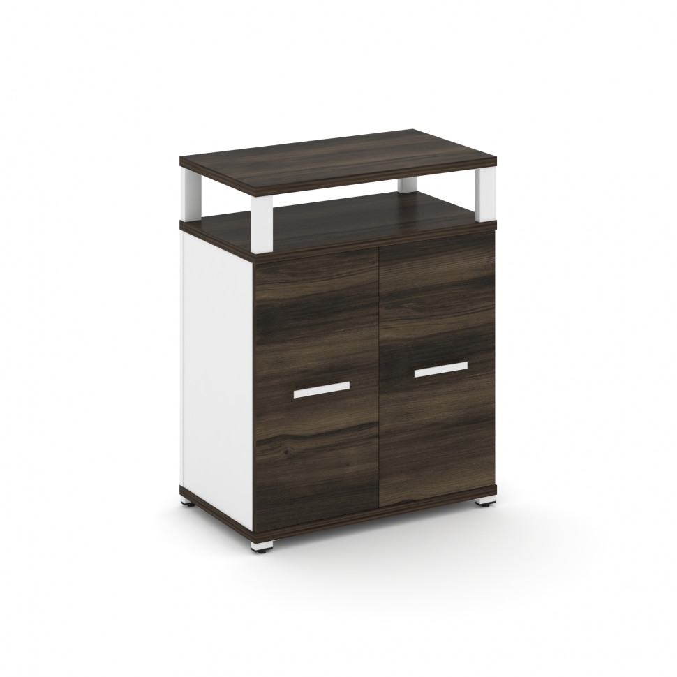 Concept Распаш. шкаф опорный/приставной с верх. горизонтом  CN.SOPR-002 W Дуб Мали/Белый Бриллиант/М