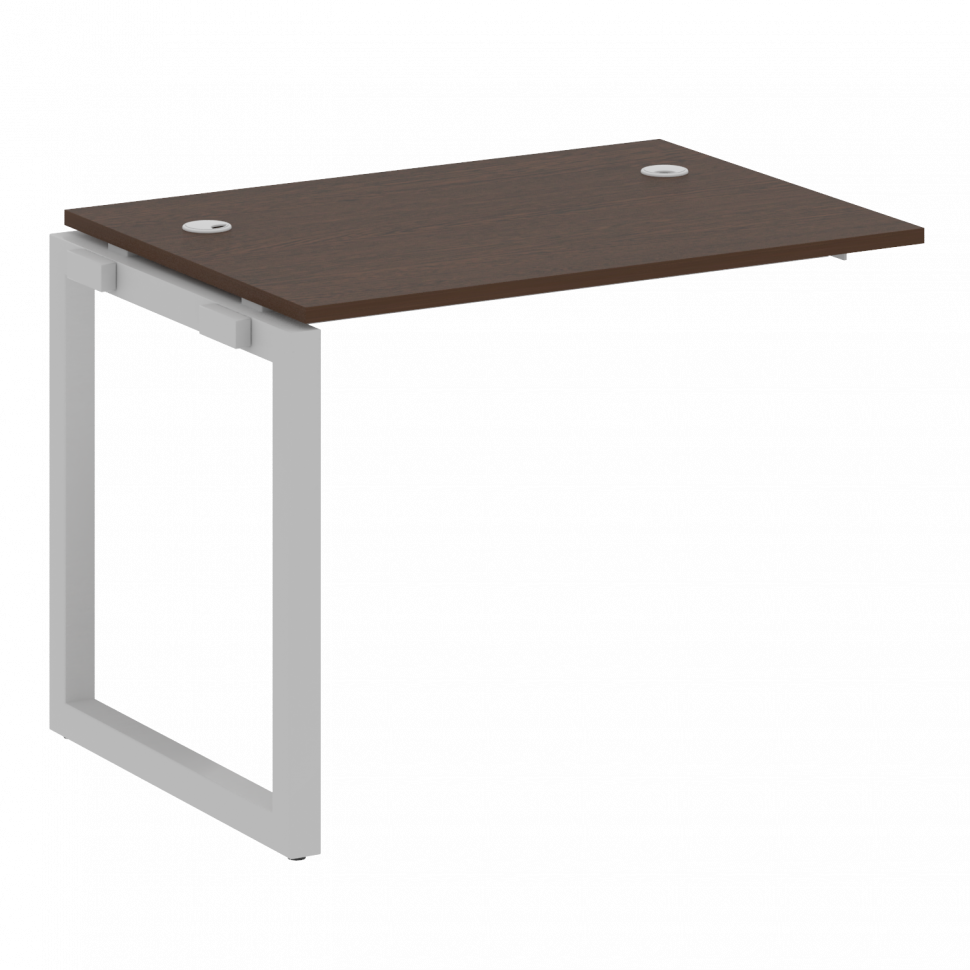 Metal System Quattro Проходной элемент рабочей станции на О-образном м/к 50БО.ПРС-СП-1.1 Венге Цаво/