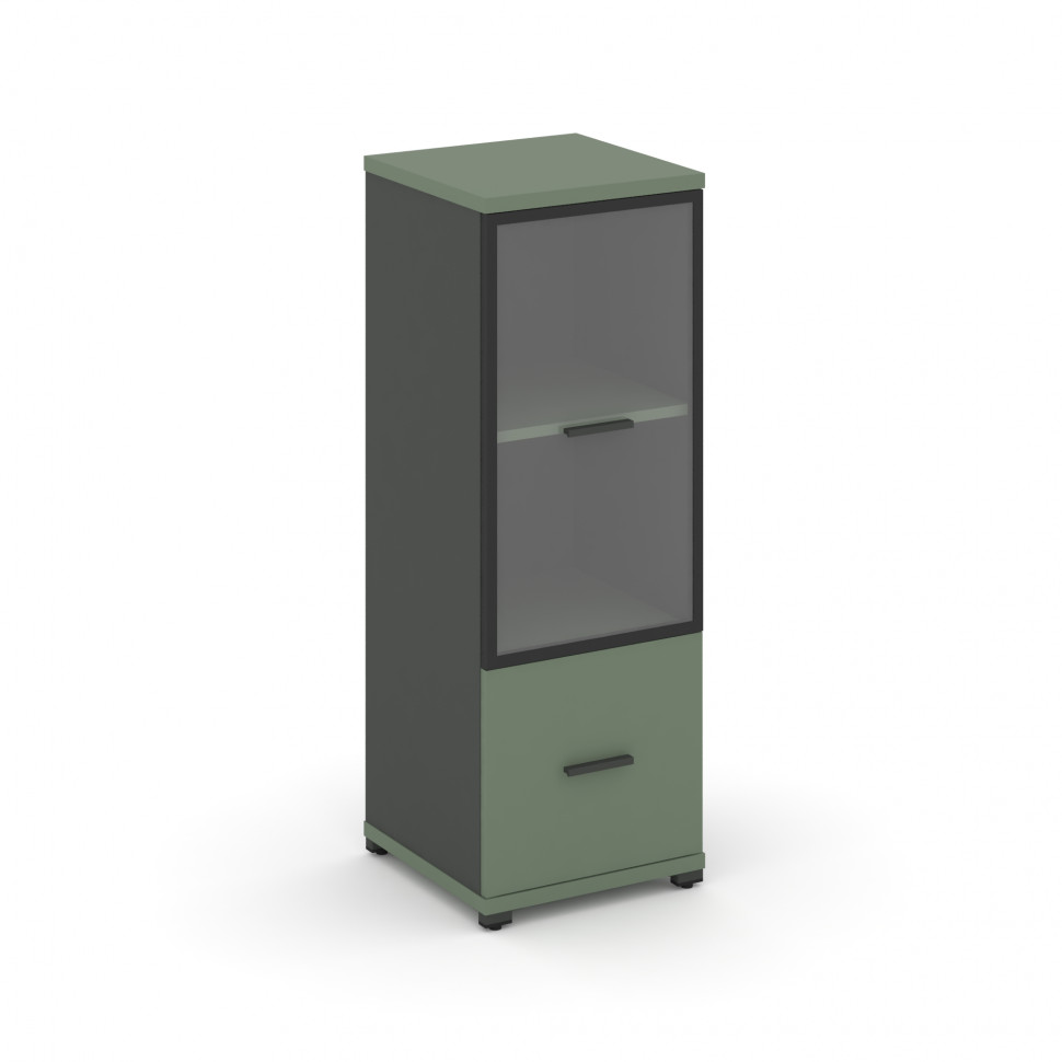 Concept Шкаф 1 узкая секция, 3 ниши CN.STU-312 RPB A Кобо/Антрацит/Металл Антрацит/Прозрачный 420*42 Concept Шкаф 1 узкая секция, 3 ниши CN.STU-312 RPB A Кобо/Антрацит/Металл Антрацит/Прозрачный 420*42